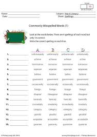 Make sure to take a peek at the wonderful resources we added you've come to the right place for printable place value resources! Primaryleap Co Uk Commonly Misspelled Words 1 Worksheet Commonly Misspelled Words Misspelled Words Spelling Worksheets