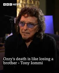 The pair, who met at school in Aston, Birmingham, before being catapulted  into the limelight with Black Sabbath, were best friends for 57 years. Tap  link in @bbcbirmingham bio for full story. #