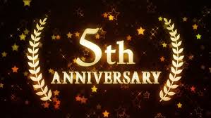 May god always keep you happy! 5th Anniversary Animation Stock Footage Video 100 Royalty Free 23921512 Shutterstock