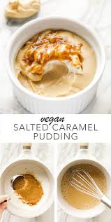 Vegan Salted Caramel Pudding Amy Le Creations Recipe Vegan Recipes Recipes Vegan Desserts