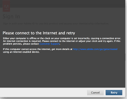 Solved Please Connect To The Internet And Retry Adobe Support Community 10213711