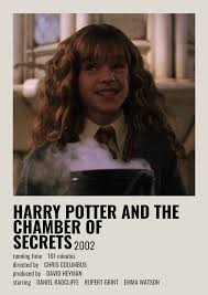 Rowling, released on 15 november, 2002. Harry Potter And The Chamber Of Secrets Movie Poster Harry Potter Movie Posters Film Posters Minimalist Harry Potter