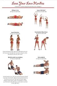 Lose Your Love Handles Oblique Workout Love Handle Workout Health Fitness