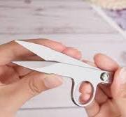 Mudder 2 Pcs Sewing Scissors Thread Snips with Protective Rubber Sleeve  Mini Snippers Shears Small Trimming Nipper Clipper for Various Materials ...