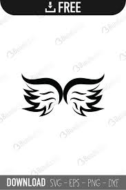 Wings angel angel wings svg angel svg wings svg symbol decoration decorative emblem decor ornament wing element template ribbon icon ornate background cupid crown love shape sketch heart artistic cartoon retro cute outline classical royal shiny winged elegant classic symmetric symmetrical. Angel Wings Svg Free Download Bundlesvg