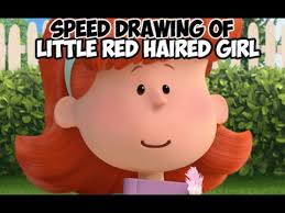 See more ideas about little red, charlie brown and snoopy, charlie brown. Speed Draw Drawing The Little Red Haired Girl From The Peanuts Movie Youtube