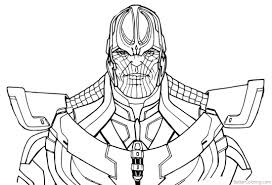 Thanos avengers infinity war by soulstryder210. Thanos Coloring Pages Free Printable Coloring Pages For Kids