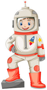 Das ermöglichen wir durch die. Astronaut Im Raumanzug Auf Weissem Hintergrund 559459 Vektor Kunst Bei Vecteezy