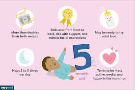 your 5 month old baby development milestones