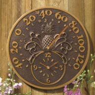 They are great by the pool and add style to a gazebo, greenhouse or outdoor seating area. Waterproof Outdoor Clocks Wayfair