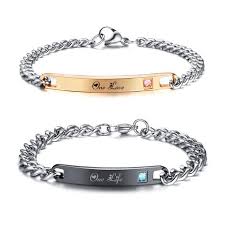 Romantic Couples Bracelets One Life One Love Printed Ygen Shopping Socialmedia Fitness Bag Instag Mens Jewelry Beautiful Jewelry Ring Couple Bracelets