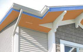 Soffit is another element of a home's exterior that helps to keep moisture out—it's the underside of a roof's overhang. Understanding The Ends Of Your Roof Fascia And Soffit Chimneys Plus