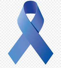 These ribbons used to be brown, but perhaps it was a poor choice for the disease type. Awareness Ribbon Colorectal Cancer Prostate Cancer Large Intestine Png 640x910px Awareness Ribbon Awareness Azure Blue Blue