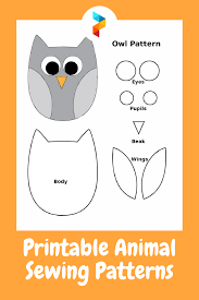 Also lap size for holding your baby on your lap on cold evenings. 6 Best Free Printable Animal Sewing Patterns Printablee Com