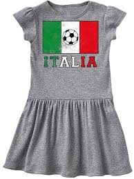 inktastic italian soccer infant dress