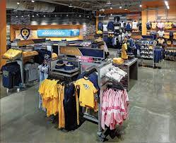 We are a supplier of grid panels, store fixtures and retail display to thousands of small businesses across the united states. The Retail Design At The Nashville Predators Team Store Is A Total Game Changer Retail Design Nashville Predators Bridgestone