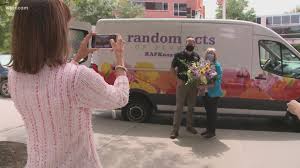 Finances for random acts of flowers and the individual branches are managed by a finance team and overseen by the board of directors. Random Acts Of Flowers Ceo Delivers 500 000th Bouquet To Mark Milestone Retirement Wbir Com