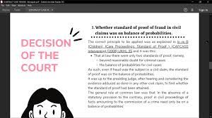 Benjamin lim kheng hoe,65 the court of appeal had elaborated and held that: Contract Case Review Sinnaiyah Sons Sdn Bhd V Damai Setia Sdn Bhd 2015 5 Mlj 1 Fc Youtube