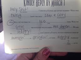 Posts About Mad Lib Rsvp On Crowbars Chevron Wedding Mad Libs Wedding Rsvp Wedding With Kids