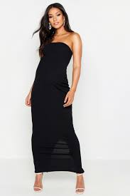 Maternity Jumbo Rib Bandeau Maxi Dress Boohoo Mini Dress With Sleeves Satin Skater Dress Fishtail Midi Dress