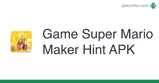 Esta es la última aplicación apk de nintendo que agrega un nuevo juego de rompecabezas para los . Game Super Mario Maker Hint Apk 1 0 0 Android App Download