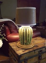 Looking for a good deal on cactus desk lamp? Home Accent Lamp Southwestern Barrel Cactus Table Lamp Etsy Table Lamps For Bedroom Table Lamp Lamp