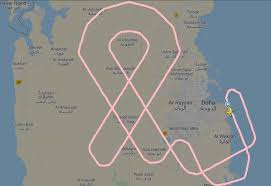 October is breast cancer awareness month, encouraging education about the importance of knowing the signs and symptoms of breast cancer. Travel Pr News Qatar Airways Marks Breast Cancer Awareness Month By Drawing The Iconic Breast Cancer Ribbon In The Sky
