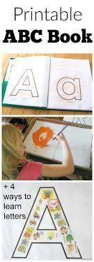 Printable Abc Book And Preschool Learning Activities For Learning The Alphabet Includes Preschool Learning Activities Preschool Activities Alphabet Preschool