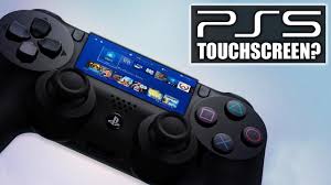 A playstation 5 console and controller, do you wish this was yours? New Sony Patent Hints At Touchscreen On Ps5 Controller Youtube
