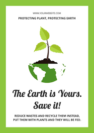 This year, nasa combines art and science for 50th year of the earth day. Free Online Environmental Protection Poster Maker Designcap