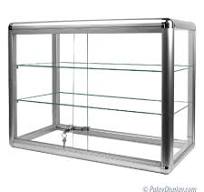 Countertop Rectangular Display Cases - Counter Display Case ...