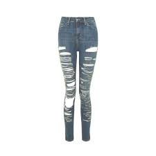 Topshop Moto Shredded Super Rip Jamie Jeans 55 Liked On Polyvore Fea High Waisted Distressed Jeans High Waisted Ripped Skinny Jeans Destroyed Skinny Jeans
