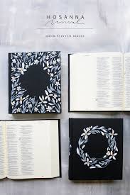 Hosanna Revival Hand Painted Bibles Hand Painted Bible Custom Bible Bible Verse Art