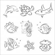 Fun way if your kid like to explore the world and know things about other places. Sea Animals Coloring Pages Pinterest