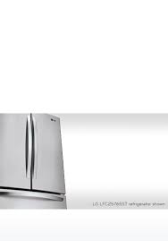 It cannot be ordered as a left swing door but the hinges can be reversed to change the door swing to a left swing door. Lg Ldcs24223s Large 33 Inch Wide Bottom Freezer Refrigerator Lg Canada