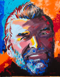 Negative painting techniques for looser artwork