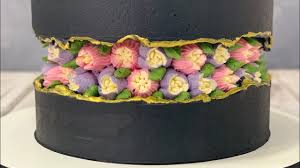 Durability of cake bouquets is 24 hours from the receipt when stored in a cool, dry place. Fault Line Cake Russian Tip Flowers Youtube