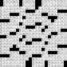 Then quickly open this article to see all the correct answers. La Times Crossword 6 Sep 20 Sunday Laxcrossword Com