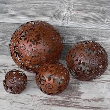 Gartenkugel Metallkugel Kugel Rost Braun Wie Edelrost 10 24 Dekokugel Gartendeko Ebay Gartenkugeln Garten Deko Edelrost