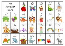 Alphabet Desk Chart To Use For Extra Support When Writing