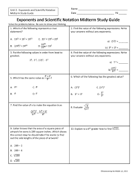 Maneuvering the middle llc 2015 worksheets answer key pdf.george orwells animal farm model essays. Exponents And Scientific Notation Midterm Study Guide Ppt Download