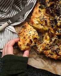 Roasted Leeks Feta Lemon Polenta Cake From Anna Jones A Modern Cook S Year