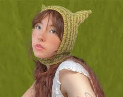 PATTERN Cat Hat Balaclava Beginner Friendly Knitting Pattern