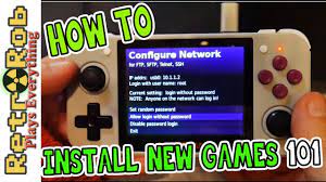 How To Install New Games And Emulator Opk S On The Anbernic Rg 350 New Game Games Installation