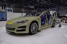 Rinspeed Xchange Tesla Based Autonomous Car Live Photos