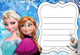 20 Biglietti Di Inviti Per Compleanno Di Frozen Da Stampare Inviti Disney Frozen Birthday Party Inviti Per Bambini