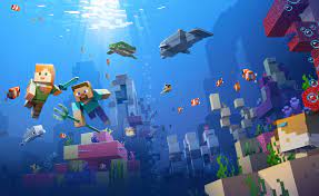 Minecraft Makes A Splash App Store Story Minecraft Minecraft Wallpaper Minecraft Pictures