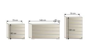 Kommode 75 cm breit einzigartig 50 luxus von sideboard mit. Musterring Schubladen Kommode In Weiss Und Kieselgrau San Diego