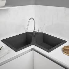 A granite undermount kitchen sink is what i have in my own home. Double Kitchen Sink Supreme E830 Mundilite With Drainboard Composite Overmount