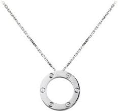 Crb7058000 Love Necklace Diamond Paved White Gold Diamonds Cartier In 2020 Love Necklace White Gold Necklaces Necklace